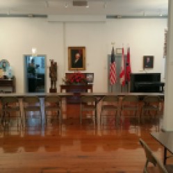 The original courthouse room, where Shelby County history was decided.