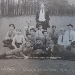 Shelby County High School Football Team, 1910-Photo From Museum's Digital Archive